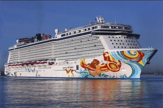Kryssningsfartyget Norwegian Getaway