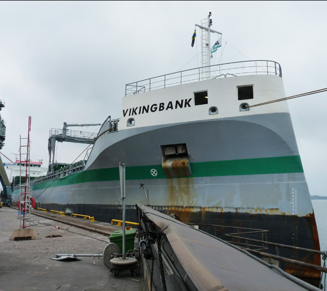 Det m&auml;rkliga fartyget Vikingbank